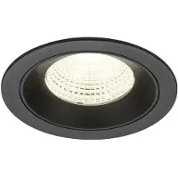 SLV Inbouwspot Numinos L zwart 4000K - 55gr