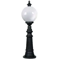Ks Verlichting Staande bollamp Madeira 87cm met 25cm bol - antraciet