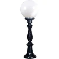 Ks Verlichting Bollamp Globe R222 Nostalgie Zwart