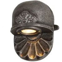 Ks Verlichting Muurspot Tramonto Ruw Alu unieke wandlamp