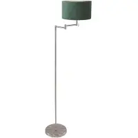 Steinhauer Vloerlamp Bella metaal met groene kap
