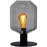 Masterlight Tafellamp Porto Met Jagger Smoke Glas