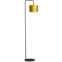 Masterlight Vloer Schemerlamp Venus 152cm met goudkleurige lampenkap