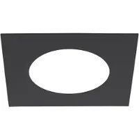 SLV Inbouwframe voor Numinos L recht 240/150mm zwart