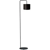 Masterlight Vloer Schemerlamp Venus 152cm met zwarte lampenkap