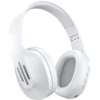 Ginza.se FLOWBEATWH, Draadloos, Zakelijk/Alledaags gebruik, 20 - 20000 Hz, 155 g, Koptelefoon met microfoon, Wit