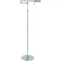 Highlight Klassieke Leeslamp New Bari Led Nikkel