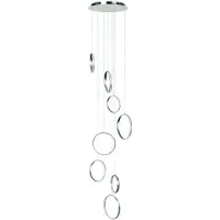 Highlight Design Hanglamp Olympia Nikkel 8 Cirkels