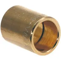 Plieger Messing sok capillair 42mm Gastec Kiwa 82170