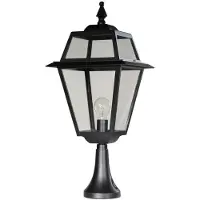 Franssen Staande tuinlamp Perla Zwart