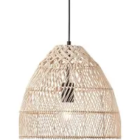 Brilliant Rotan hanglamp Minster Ø 35cm
