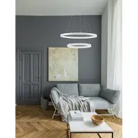 Lyora Witte hanglamp Empatia design dubbel