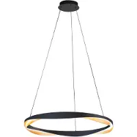 Highlight Design Hanglamp Ascoli Zwart Met Goud Ø 85cm