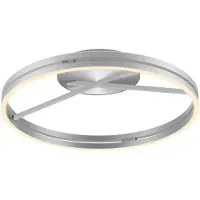 Paul Neuhaus Ronde Plafondlamp Pure Loop Aluminium