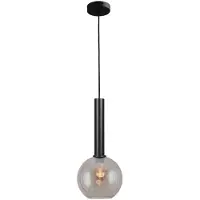 Masterlight Hanglamp Ø 20cm Bella 2 Zwart met goud glas