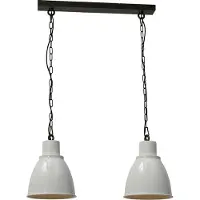 Masterlight Retro eettafellamp Industria 2x27