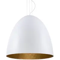 Lyora Witte hanglamp Egg XL Ø 75cm