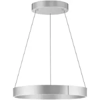 Paul Neuhaus Ronde hanglamp Pure E-Clipse aluminium Ø 70cm