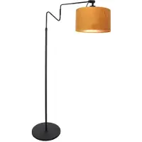 Steinhauer Staande leeslamp Linstrom met gouden kap