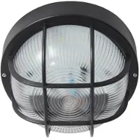 Reled LED Bulkhead - Plafondlamp/Wandlamp - 9W - 720lm - 4000K - IP54 - Zwart