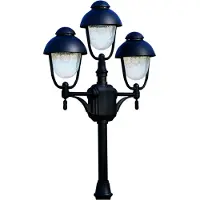 Albert Buitenlamp 3-lichts Jardi 228cm