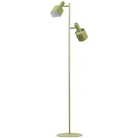 Eth Design vloerlamp Sledge 2-lichts groen