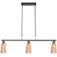 Steinhauer Hanglamp Vidrio 3832ZW amber geel glas