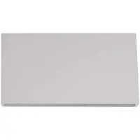 Artdelight Platte muurspot Box 17cm - wit