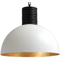 Masterlight Grote industrie hanglamp Industria Gold 50