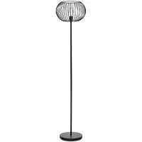 Expo ETH Wire 2.0 vloerlamp H185/W40cm/H26cm 1 x E27 zwart