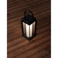 Nova Luce Solar tafellamp Verhal antraciet