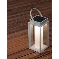 Nova Luce Solar tafellamp Verhal wit