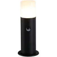Searchlight Tuinlamp Colorado 30cm Zwart Met Sensor