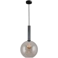 Masterlight Hanglamp Ø 30cm Bella 2 Dappled Oil Met Goud Glas