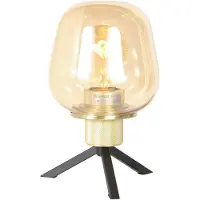 Steinhauer Tafellamp Reflexion Ø 14cm - met amber glas