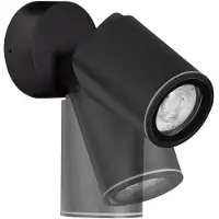 Nova Luce Wandspotje Spy zwart