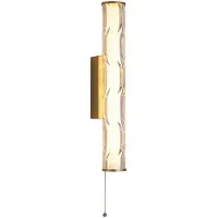 Searchlight Wandlamp Vibrate goud 43cm
