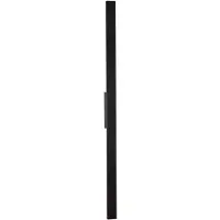 Nova Luce Strakke wandlamp Doul zwart 121cm