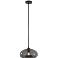 Artdelight Hanglamp Paradise grijs glas