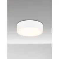 Lyora Ronde plafondlamp Judi Ø 21cm wit