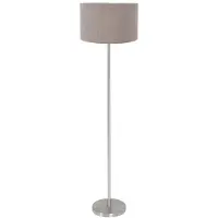 Mexlite Vloerlamp Noor Met Kap Grijs