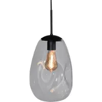 Masterlight Hanglamp Lava 1x helder glas Ø 22,5cm