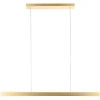 Steinhauer Design Hanglamp Brightline 120cm Goud