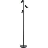 Highlight Vloerlamp Burgos 3 Lichts Zwart