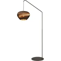 Masterlight Think Paper vloerlamp Cartone cacao voet