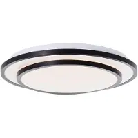 Brelight Luciano - Plafondlamp - LED 24W 3000K - Zwart