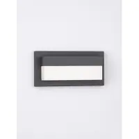 Nova Luce Wandlamp Leto design zwart