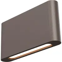 Masterlight Moderne wandspot Atina 20cm cacao