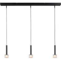 Masterlight 3-lichts hanglamp Fabro led - dappled oil
