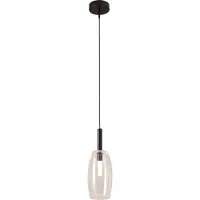 Masterlight Hanglamp Ø 11,5cm Lido Olive met helder glas